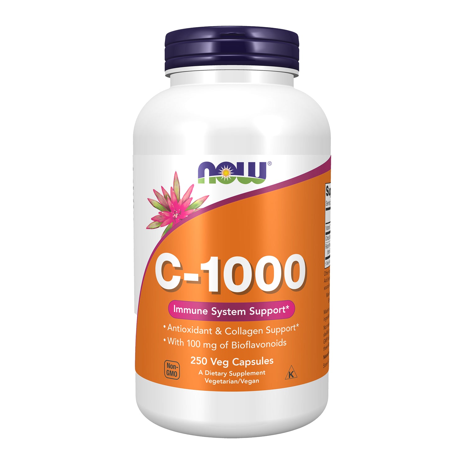 Now Foods Vitamina C 1000mg con Bioflavonoides