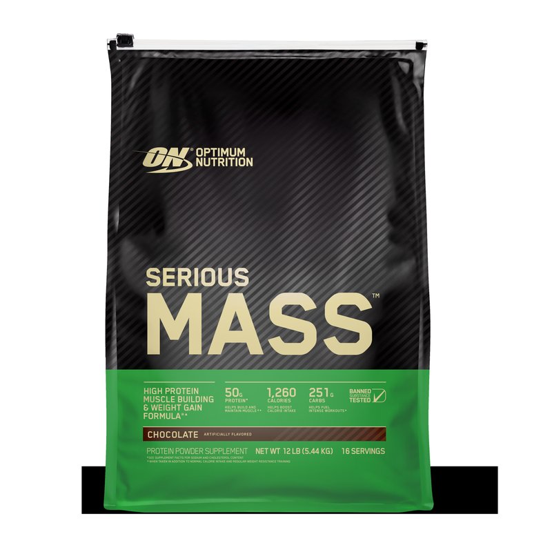 Optimum Nutrition Serious Mass Ganador Muscular