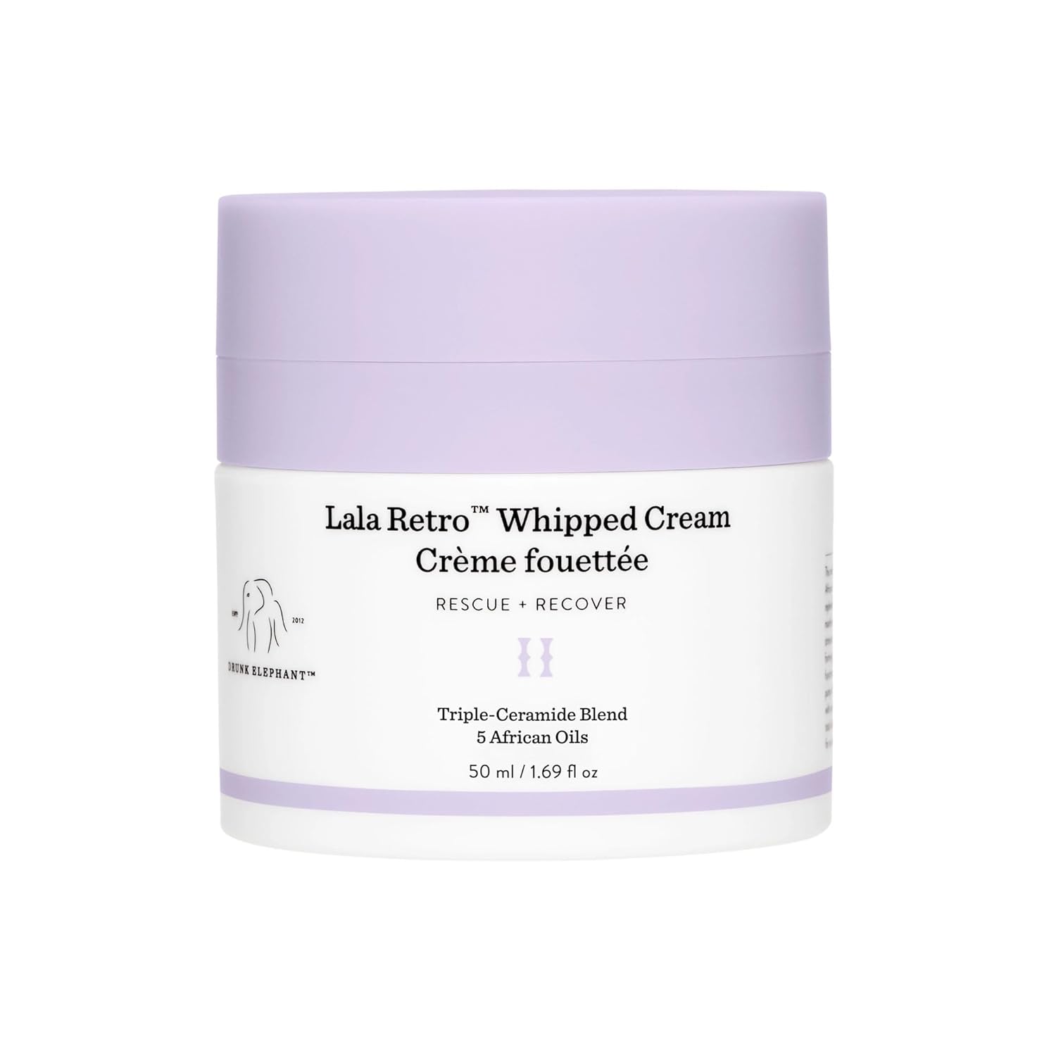 Drunk Elephant Lala Retro Whipped Peptide Cream